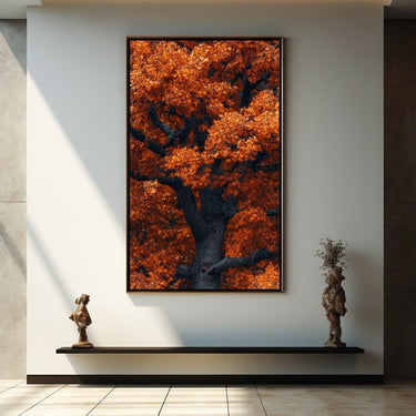Autumn Leaves Oil Painting